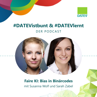 Susanna Wolf und Sarah Zabel über Faire KI und Bias in Binärcodes